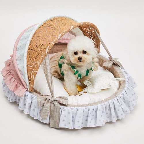 Vintage Croche Cradle by Louisdog