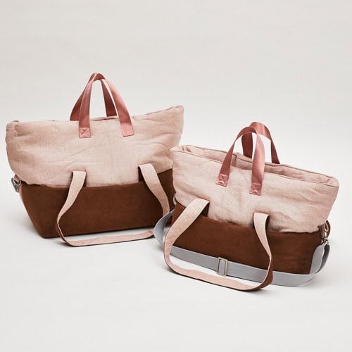 Blush Suede 5. Bag by Louisdog