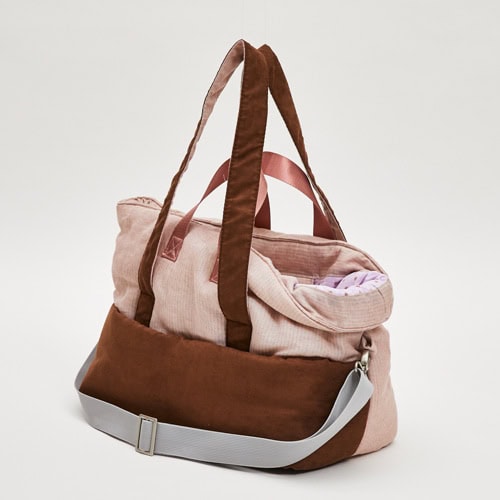 Blush Suede 5. Bag by Louisdog