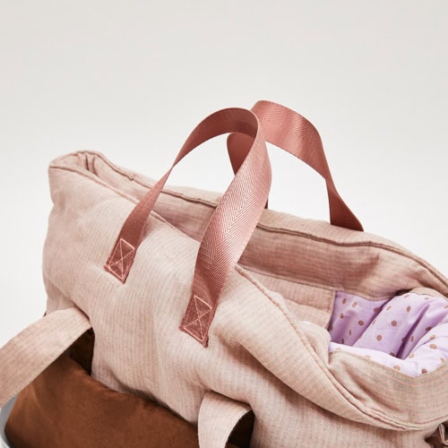 Blush Suede 5. Bag by Louisdog