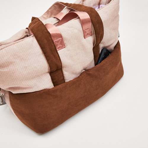 Blush Suede 5. Bag by Louisdog