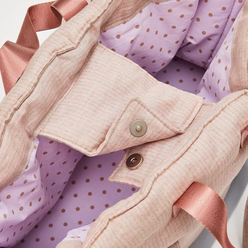 Blush Suede 5. Bag by Louisdog