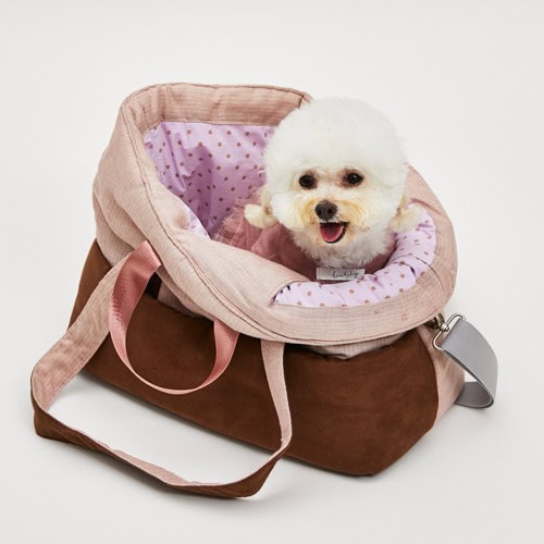 Blush Suede 5. Bag by Louisdog