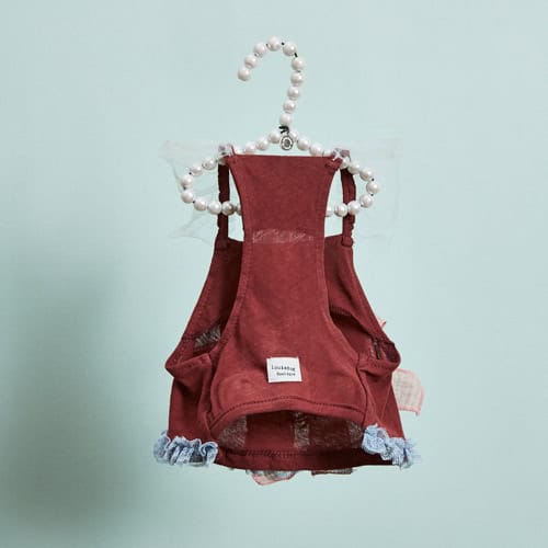 Louisdog Sandrine Sleeveless in Deep Raspberry