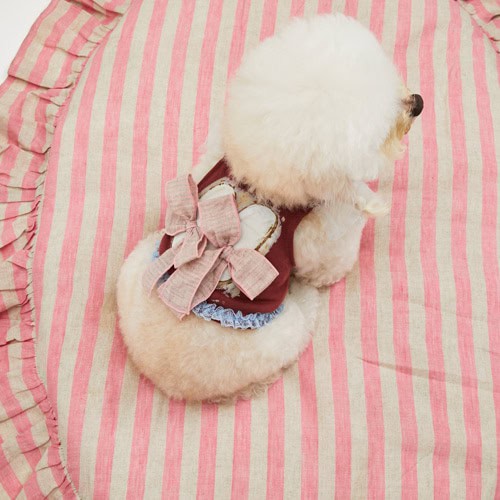 Louisdog Sandrine Sleeveless in Deep Raspberry