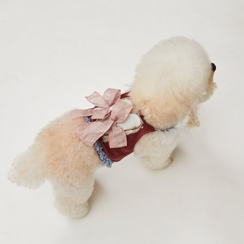 Louisdog Sandrine Sleeveless in Deep Raspberry