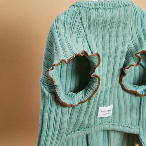 Misty Emerald Cardigan by Louisdog