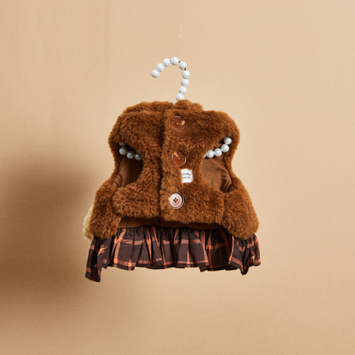 Bunny Hoody in Cocoa by Louisdog