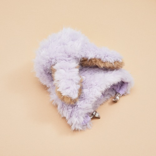 bunny hoody in lavender by louisdog