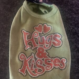 Hugs & Kisses Rhinestone Tank