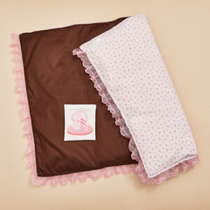louisdog Strawberry Goose Blanket