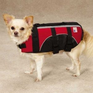 Neoprene Pet Life Jacket - Red