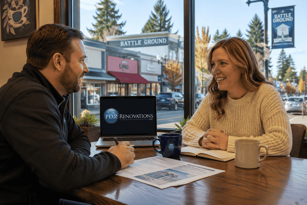 Cash Home Buyers In Battle Ground Wa Near Battle Ground Lake And A Local Residential Property