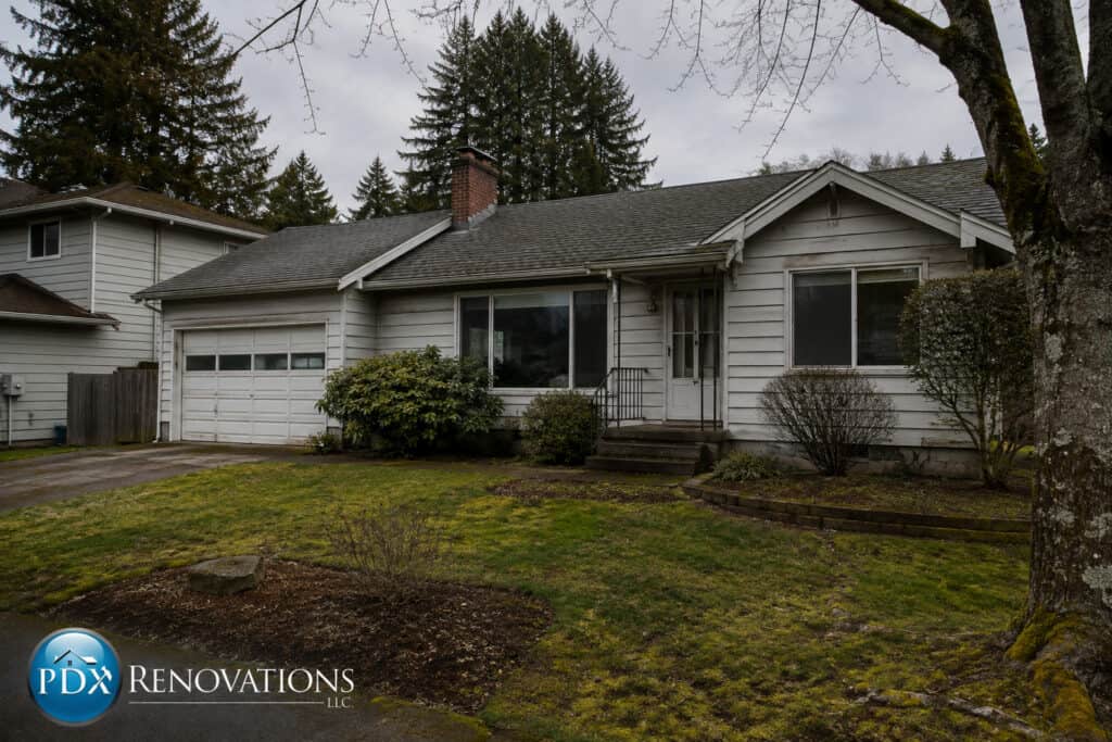 A Tigard, Oregon House In Need Of Tender Loving Care.