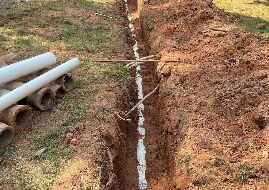 Atlanta sewer line repair