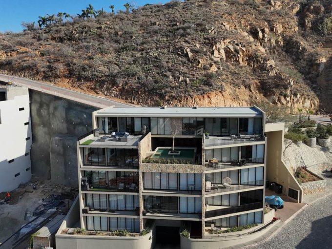 Gated Entrance To Pedregal One In Cabo San Lucas