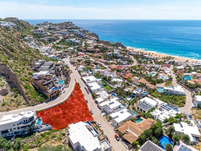Vacant Lot In Pedregal With Ocean Views, Surrounded By Luxury Homes, Ready For Development In A Prestigious Coastal Community.