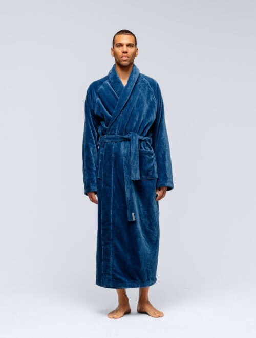 Torekov Morgonrock Havsblå Herr Lång