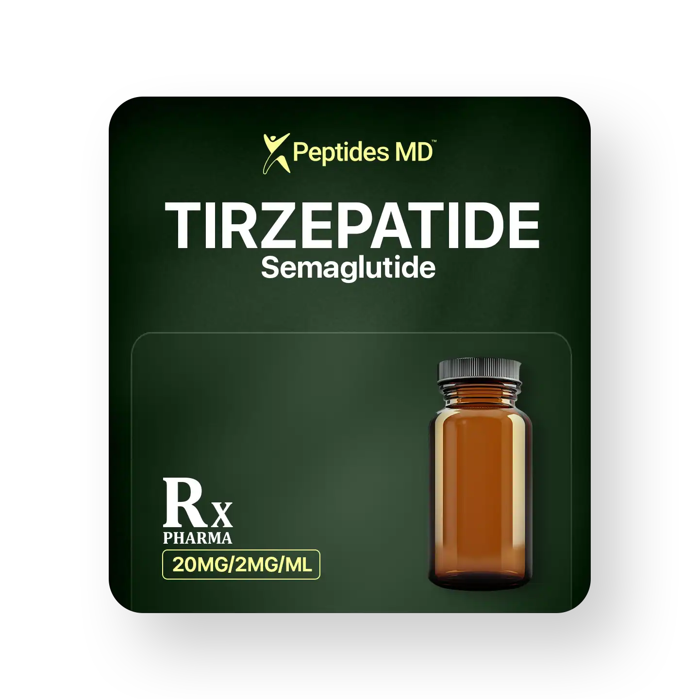 Tirzepatide/Semaglutide 20mg/2mg/mL