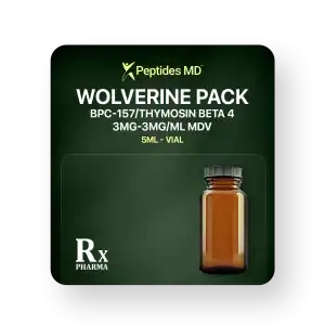 WOLVERINE PACK: BPC-157/Thymosin Beta 4 3mg-3mg/mL MDV (5mL)