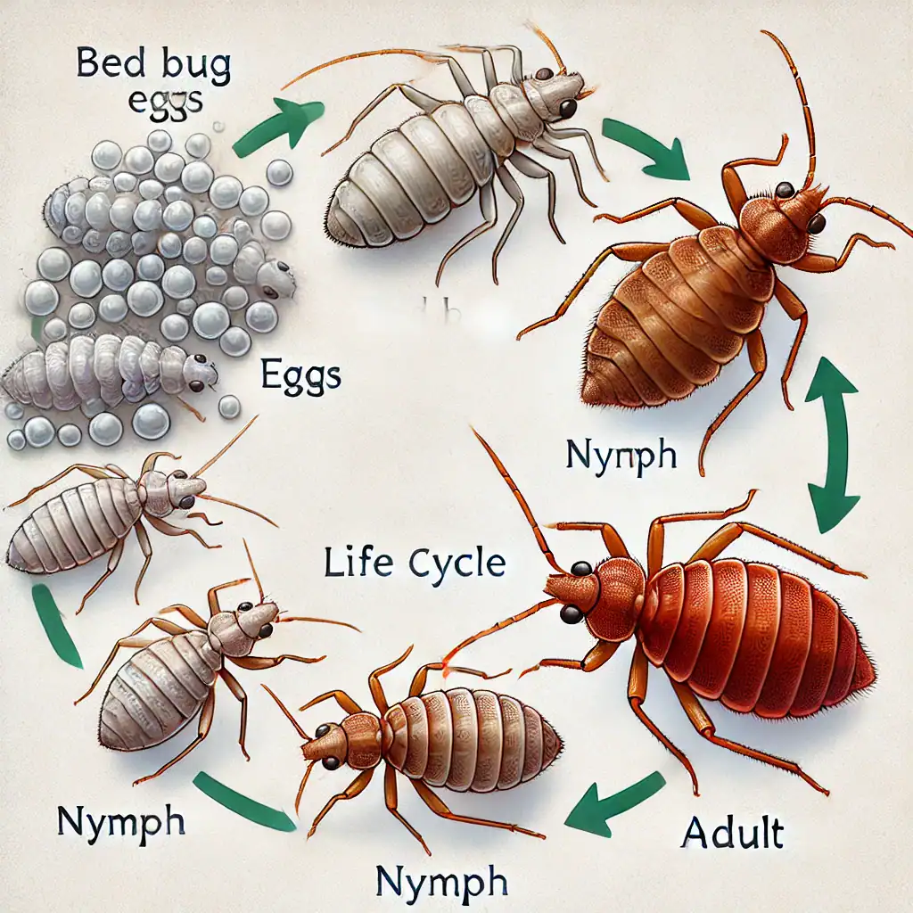 bedbug life cycle - Pest Dominion, Pest Control Services Slough bed bug (Cimex lectularius) life cycle