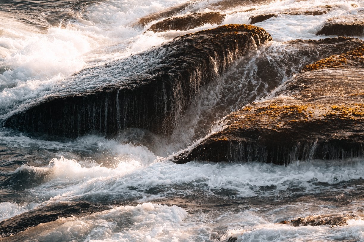 Waves on the beach