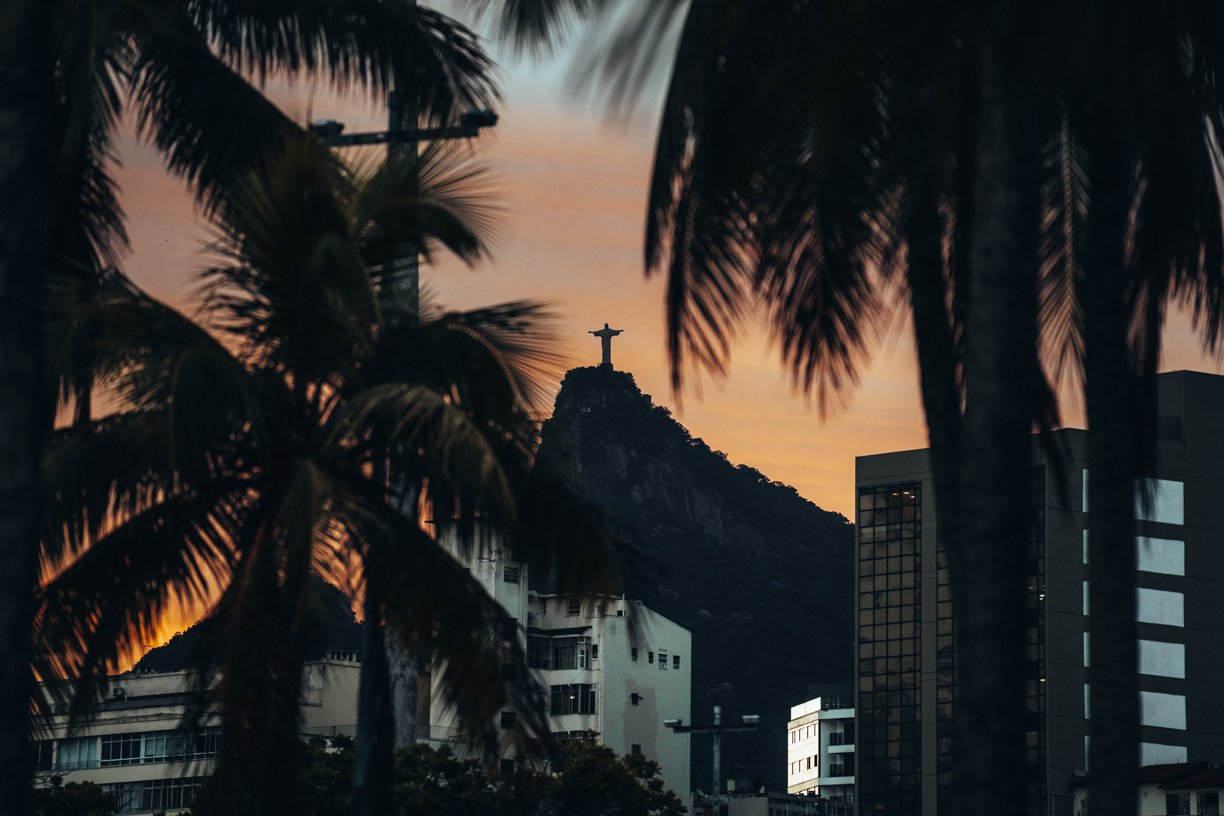 View of Cristo in Gloria