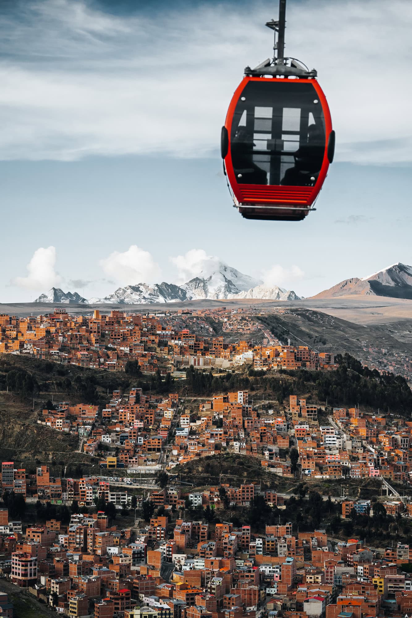 Cable Car in La Paz