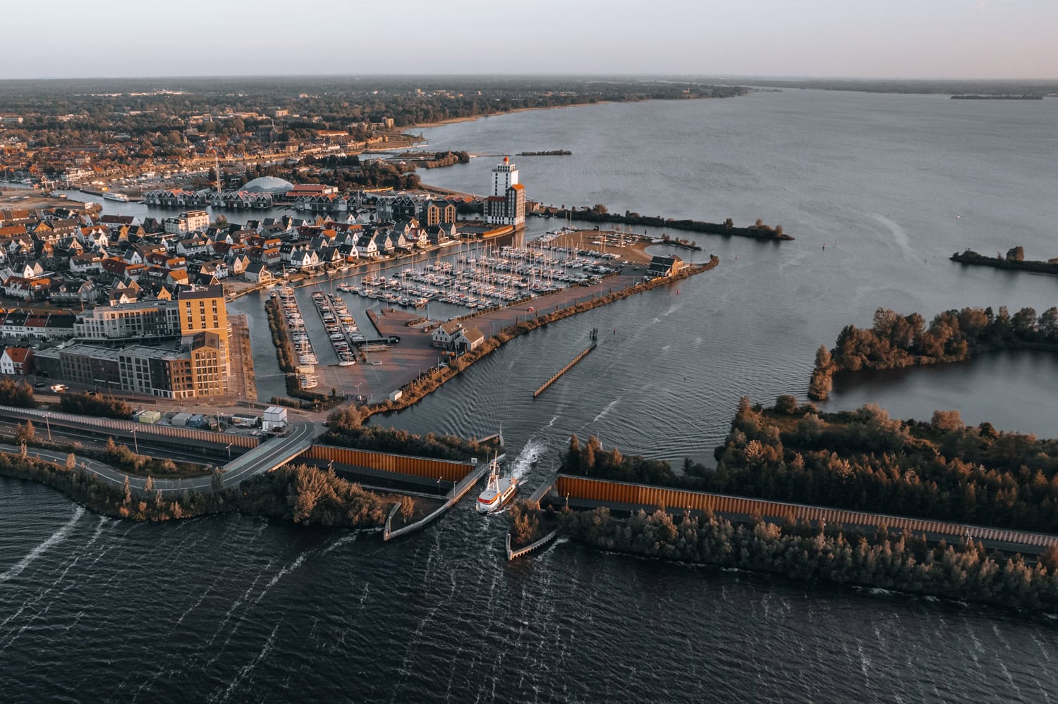 Harbour of Harderwijk, The Netherlands