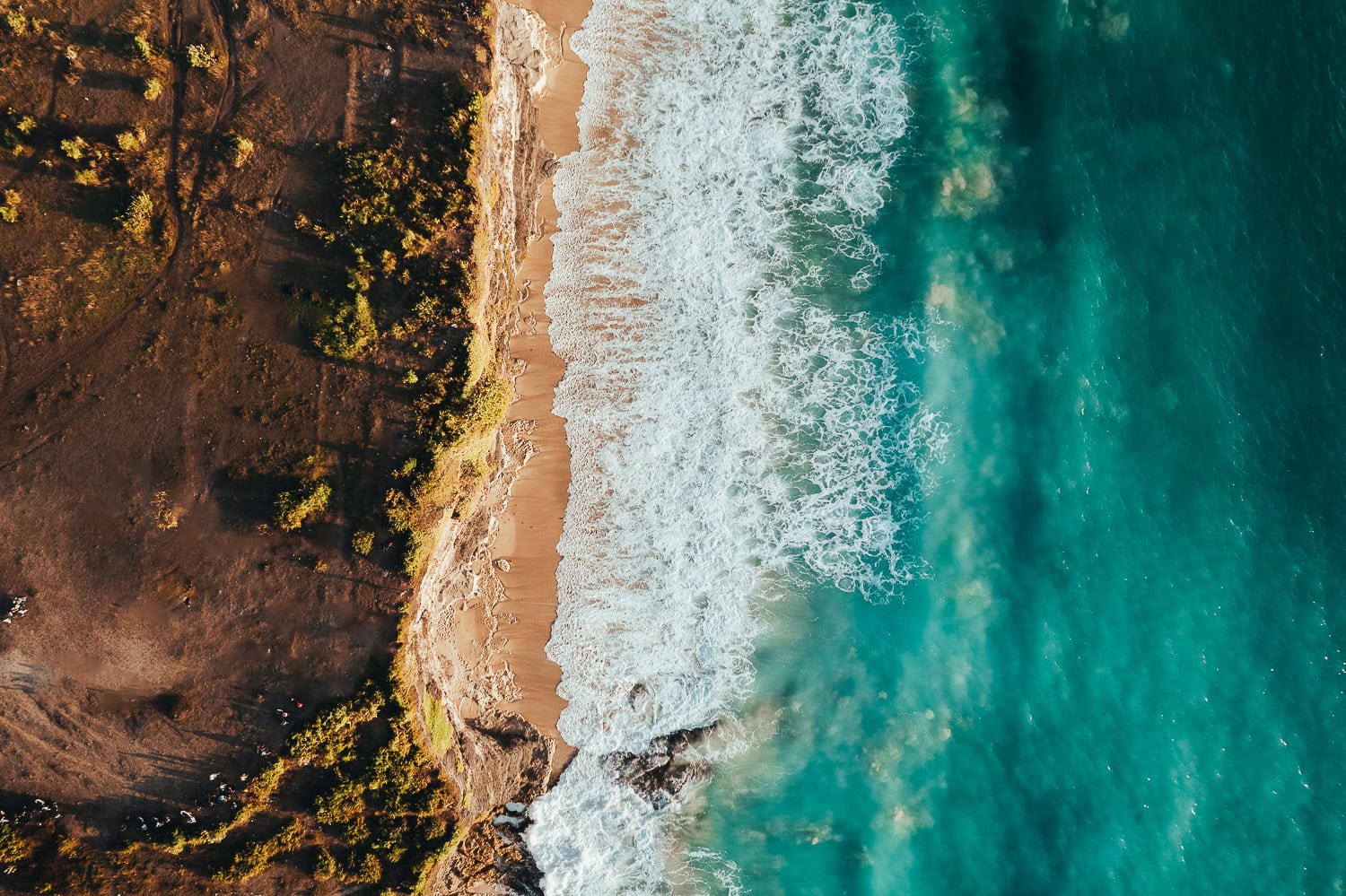 View of a beach in Bali