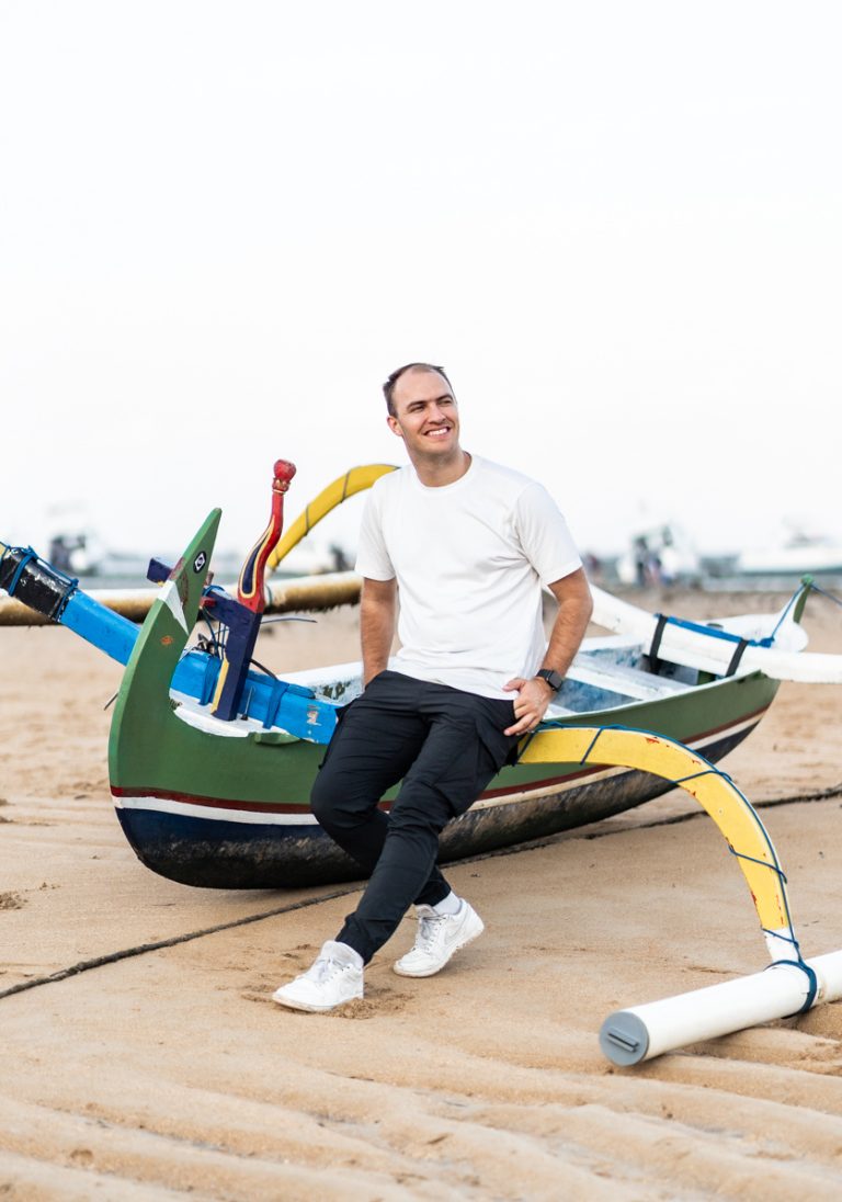 Portrait of Peter in Bali