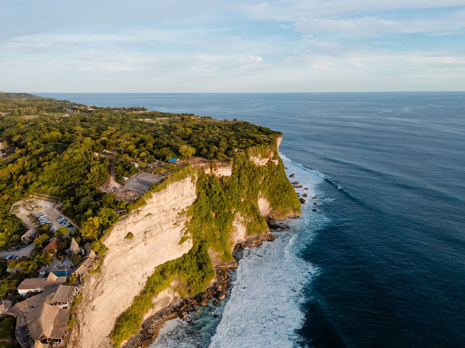 Cliff in Bali, Indonesia