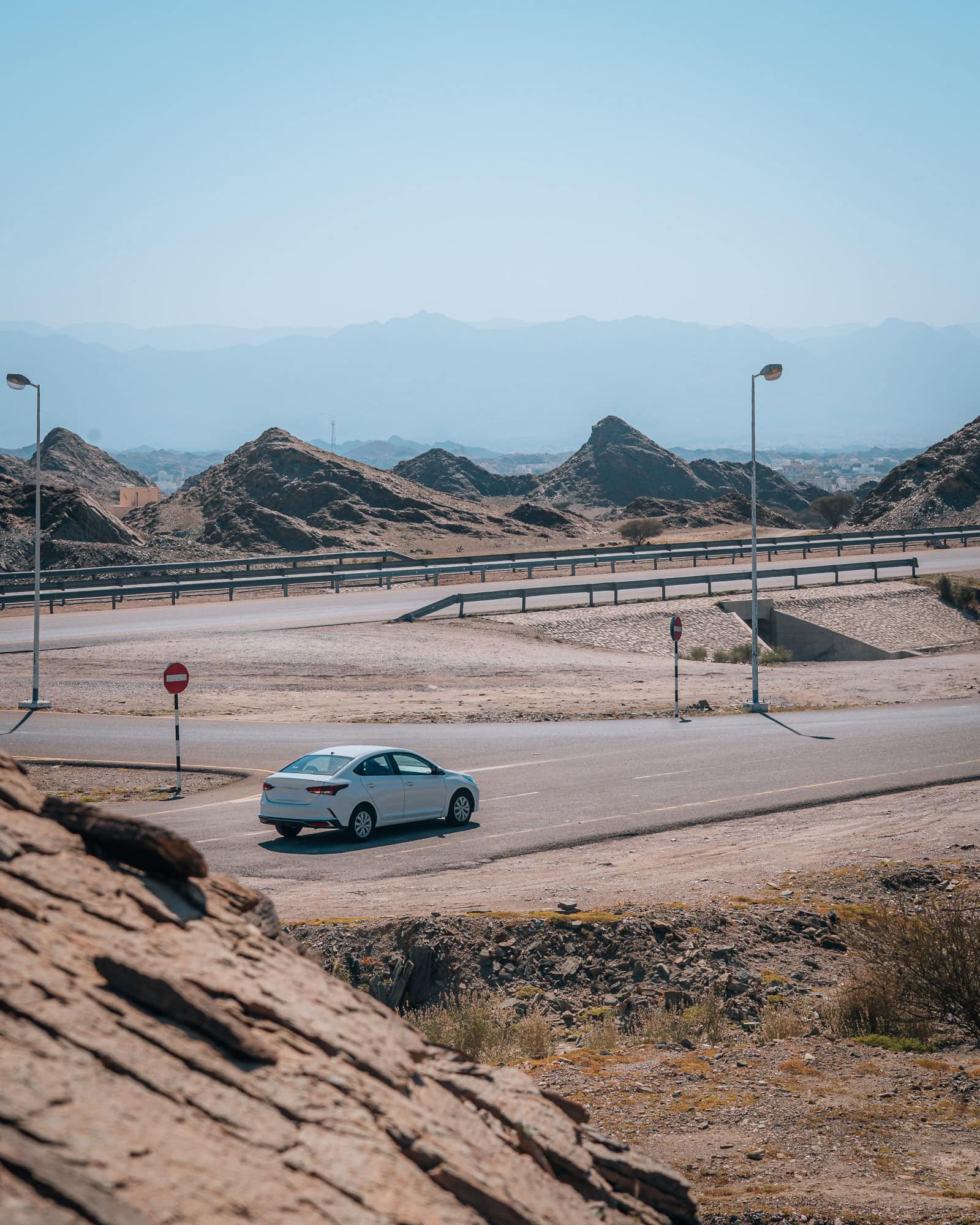 Road side stop in Oman