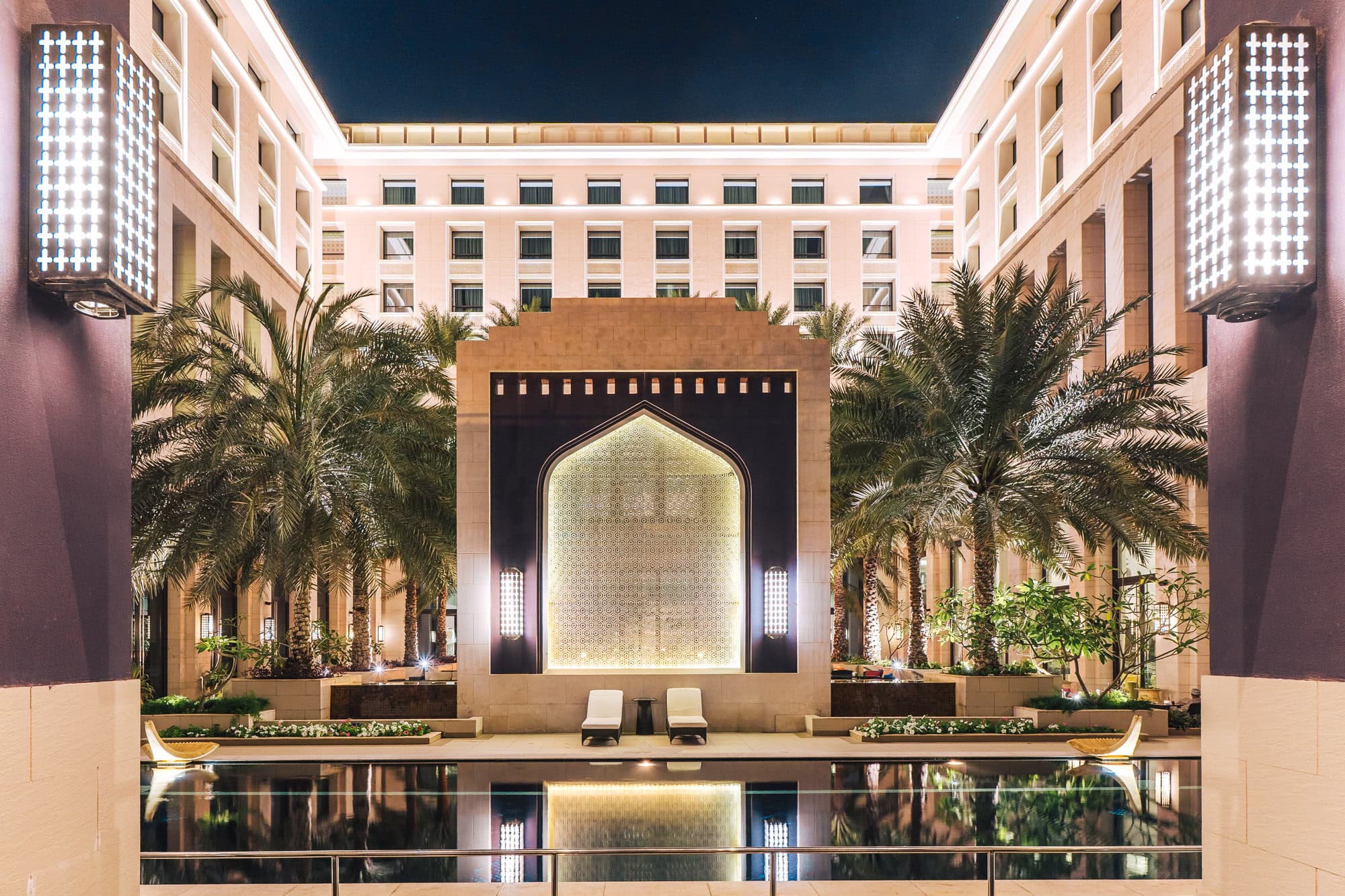Hotel exterior in Muscat, Oman