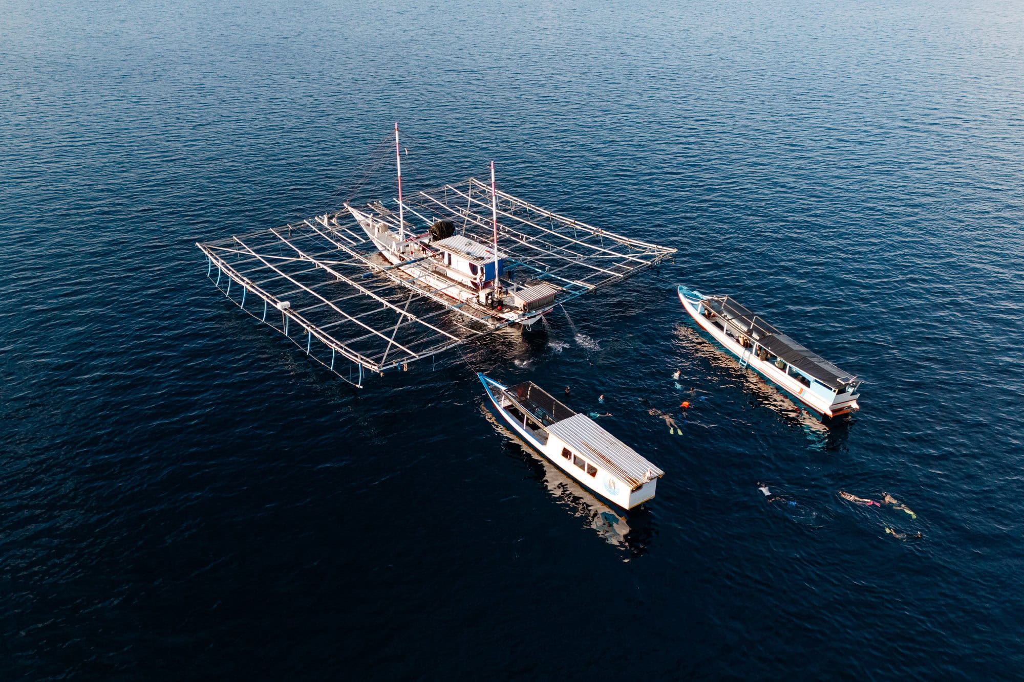 Fishing Platforms in Indonesia