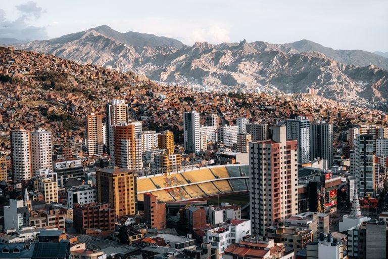 View La Paz, take the Cable Car to explore the city in Bolivia