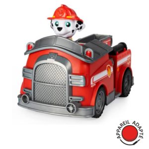 Camion de pompier radiocommandé Pat'Patrouille Marcus adapté pour contacteurs