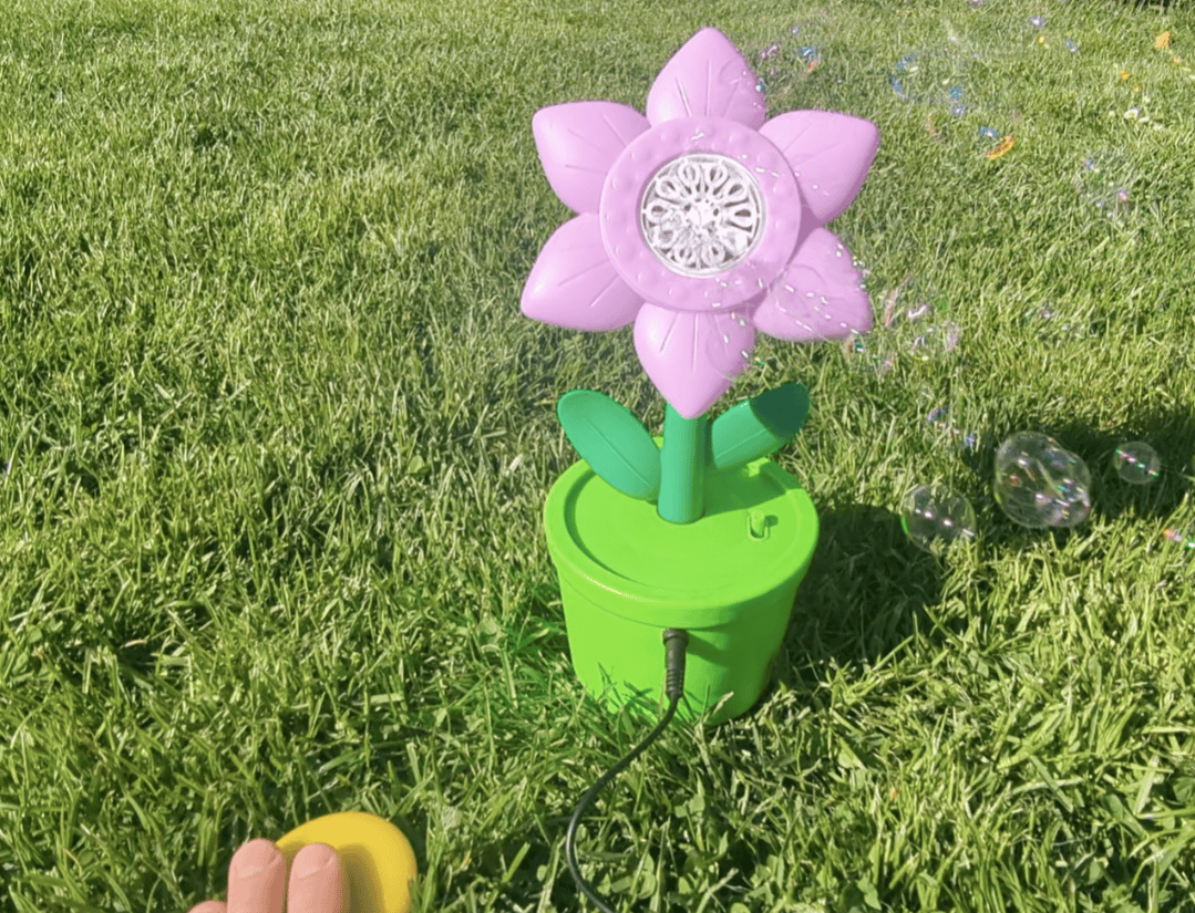 Machine à bulles adaptée - Fleur magique pour l’inclusion et l’éveil sensoriel – Image 2