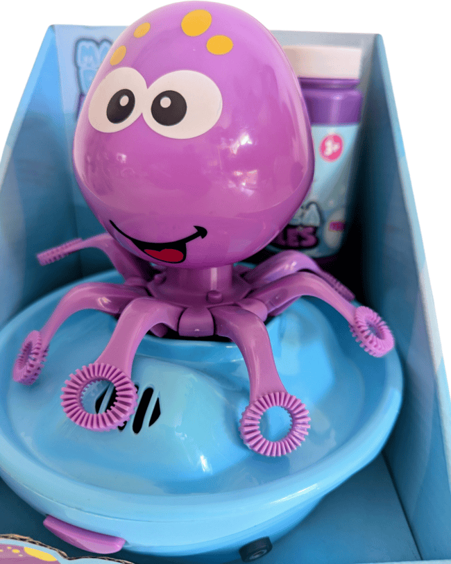 Jouet à bulles adapté contacteur – Pieuvre – Image 2