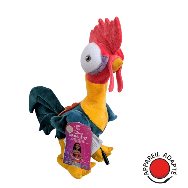 Jouet Contacteur HeiHei : Le Coq Danseur de Vaiana - Interactif et Adapté ! – Image 2