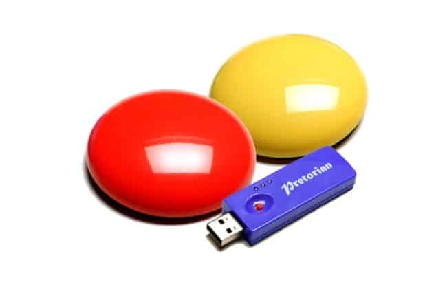 SimplyWorks Switch Set – Récepteur USB Receive2 et contacteurs sans fil Pretorian