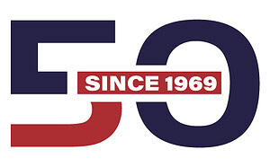 P&H Casters celebrating 50 years of quality caster manufacturing.