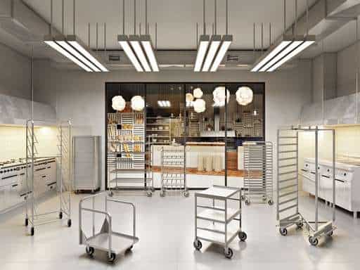 P&H Casters Industrial Storage Room