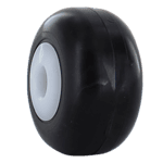 Wheel for industrial caster applications, durable and smooth-rolling.