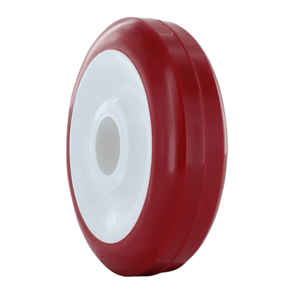 Quality Red Caster Wheel for Industrial Use.