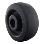 Quality P&H caster wheel with durable rubber tread for industrial use.
