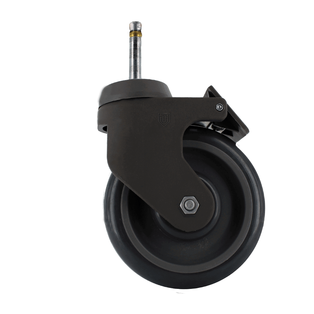 Quality industrial caster wheel for heavy-duty applications.