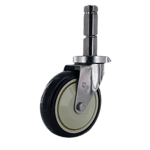 Quality industrial caster wheel for equipment mobility.