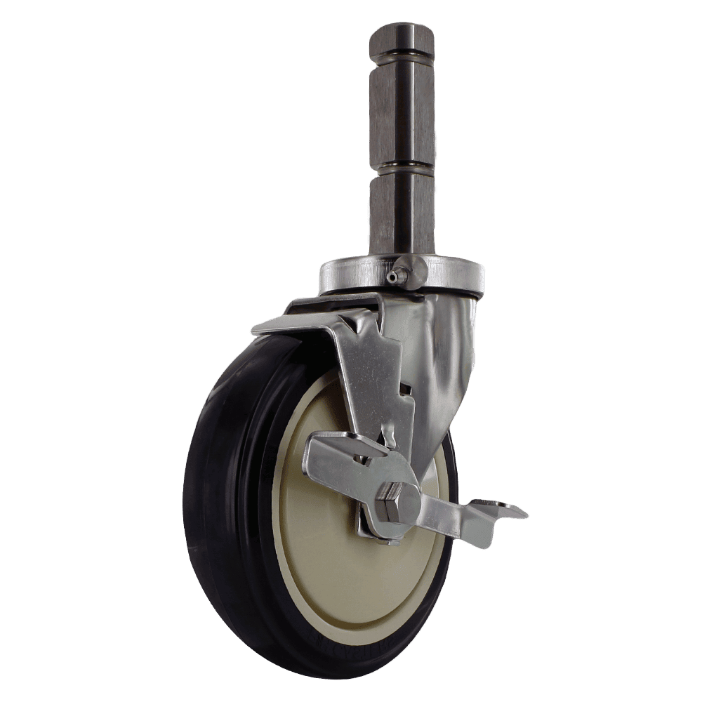 Quality industrial caster wheel for heavy-duty applications.