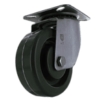 Industrial caster wheel for heavy loads and smooth mobility.